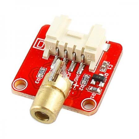 디바이스마트,MCU보드/전자키트 > 디스플레이 > 레이저/광,ELECROW,Crowtail- 레이저 포인트 모듈 [CT0048CLP],Laser Pointer module / 공급전압 : 5V / 전력 : 5mW / 사이즈 : 20mm X 20mm