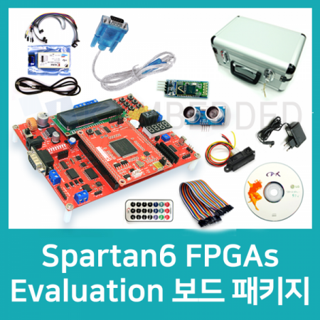 디바이스마트,MCU보드/전자키트 > 프로세서/개발보드 > FPGA,LK EMBEDDED,Spartan6 FPGAs Evaluation 보드 패키지,Xilinx사의 Spartan6 FPGAs(XC6SLX9)로 구성된 Evaluation 입문 보드