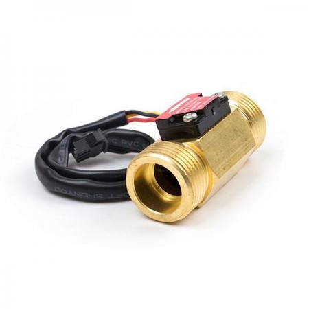 디바이스마트,센서 > 유량센서 > 유량센서,Seeedstudio,Water Flow Sensor YF-B6 [114991176],고품질 홀 효과 센서 / 작동 전압 : DC 5V ~ 15V / 유량 범위 : 1 ~ 30L / min