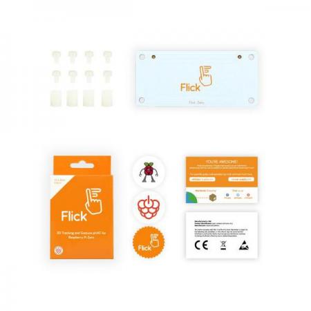 디바이스마트,오픈소스/코딩교육 > 라즈베리파이 > 라즈베리파이 확장보드/HAT,Seeedstudio,Flick Zero 3D Tracking & Gesture pHAT for Raspberry Pi Zero [114991396],Flick pHAT 라즈베리파이 확장보드 / 칩 : MGC3130 3D 컨트롤러 / 탐지 범위 : 이상적인 상황에서 0 ~ 15cm