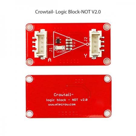 디바이스마트,MCU보드/전자키트 > 교육용키트/로봇 > 교육용키트 > 재미있는키트/기타,ELECROW,Crowtail- 논리 게이트 모듈 (AND/OR/NOT) [CRT01235B],Logic Block module / 연결, 입력, 출력에 대해 게임을 통해 학습이 가능 / 사이즈 : 20mm X 40mm