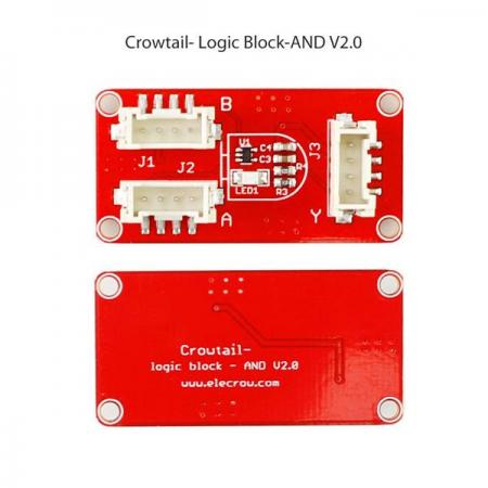 디바이스마트,MCU보드/전자키트 > 교육용키트/로봇 > 교육용키트 > 재미있는키트/기타,ELECROW,Crowtail- 논리 게이트 모듈 (AND/OR/NOT) [CRT01235B],Logic Block module / 연결, 입력, 출력에 대해 게임을 통해 학습이 가능 / 사이즈 : 20mm X 40mm
