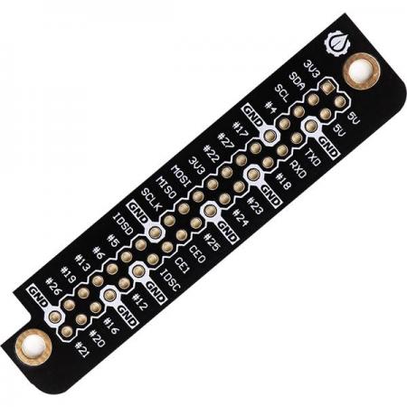 디바이스마트,오픈소스/코딩교육 > 라즈베리파이 > 라즈베리파이 확장보드/HAT,YwRobot,라즈베리파이용 GPIO 레퍼런스 보드 [RPI080004],Raspberry Pi 3B / 3B + / 4B 용 reference module / 사이즈 : 65mm X 15mm X 1mm