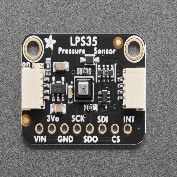 디바이스마트,MCU보드/전자키트 > 센서모듈 > 기압/무게/로드셀/Flex > 로드셀/무게/압력센서,Adafruit,Adafruit LPS35HW Water Resistant Pressure Sensor [ada-4258],사이즈 : 20.5mm x 13.5mm x 3.5mm/ST LPS35HW/아두이노,파이썬,라즈베이파이 호환 방수형 온도&압력 센서