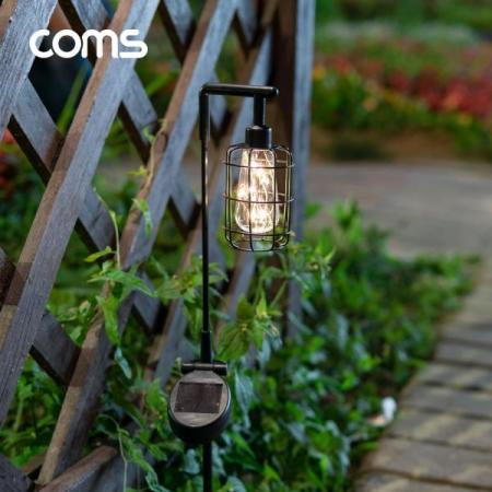 디바이스마트,LED/LCD > LED 인테리어조명 > 장식용 LED,Coms,태양광LED정원등/가로등형/웜화이트/600mAh [SS962],태양광LED정원등/가로등형/웜화이트/600mAh