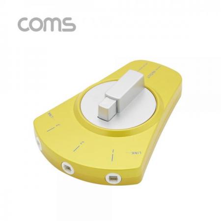 디바이스마트,커넥터/PCB > I/O 커넥터 > 젠더류 > 광케이블 젠더,Coms,오디오광Optical선택기3:1,Yellow [BT537],오디오광Optical선택기3:1/Yellow