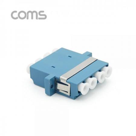 디바이스마트,컴퓨터/모바일/가전 > 네트워크/케이블/컨버터/IOT > 광네트워크 > 광 공구/자재,Coms,광패치코드커플러/I형LCF/FQuadruple/Blue [BT701],광패치코드커플러/I형LCF/FQuadruple/Blue