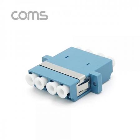 디바이스마트,컴퓨터/모바일/가전 > 네트워크/케이블/컨버터/IOT > 광네트워크 > 광 공구/자재,Coms,광패치코드커플러/I형LCF/FQuadruple/Blue [BT701],광패치코드커플러/I형LCF/FQuadruple/Blue