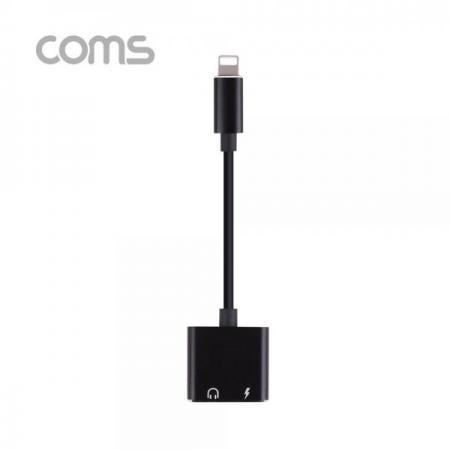 디바이스마트,컴퓨터/모바일/가전 > 스마트폰/스마트기기 > 케이블/젠더 > 애플 케이블/젠더/공유기,Coms,iOS8핀(8Pin)젠더/2분배/충전+음악감상/Black [ID940],iOS8핀(8Pin)젠더/2분배/충전+음악감상/Black