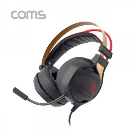 디바이스마트,컴퓨터/모바일/가전 > 음향ㆍ영상ㆍ카메라 > 헤드셋 > 헤드셋,Coms,진동(바이브레이션)7.1채널게이밍헤드셋/USB타입/TypeC젠더포함 [SO116],진동(바이브레이션)7.1채널게이밍헤드셋/USB타입/TypeC젠더포함