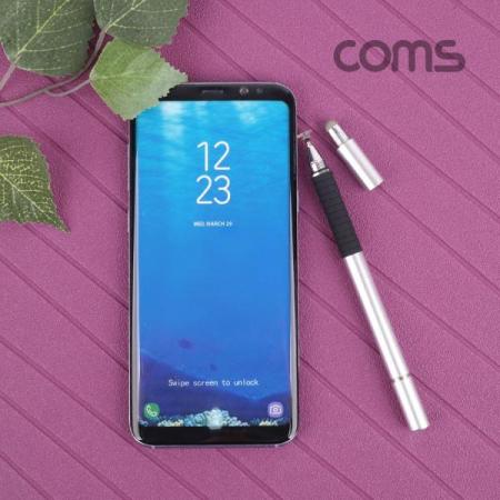 디바이스마트,컴퓨터/모바일/가전 > 스마트폰/스마트기기 > 모바일 주변기기 > 터치펜/터치장갑,Coms,스마트폰터치펜(볼펜포함)/정전식/디스크형/펜타입/스타일러스/Silver [ID225],스마트폰터치펜(볼펜포함)/정전식/디스크형/펜타입/스타일러스/Silver