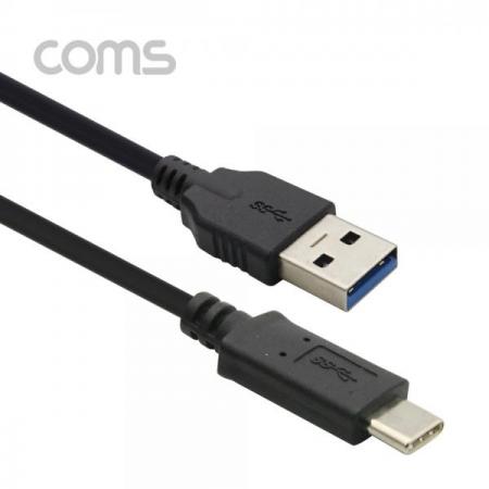 디바이스마트,케이블/전선 > USB 케이블 > 데이터케이블(MM) > USB 3.1 C타입 케이블,Coms,USB3.1케이블(TypeC),USB3.0A(M)3M,Black/데이터+충전 [IF006],USB3.1케이블(TypeC)/USB3.0A(M)3M/Black/데이터+충전