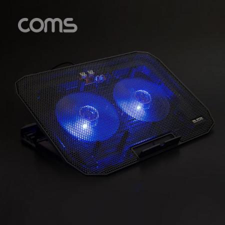 디바이스마트,,Coms,나비노트북거치대/쿨러/블랙 NV40-NTP20 [CY2111],나비노트북거치대/쿨러/블랙