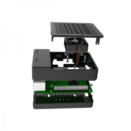 디바이스마트,오픈소스/코딩교육 > 라즈베리파이 > 라즈베리파이 케이스,Seeedstudio,Raspberry Pi ABS Case Kit [114991559],라즈베리파이 호환 ABS 케이스 / 알루미늄 방열판 3개가 있음 / 사이즈 : 100mmx65mmx35mm