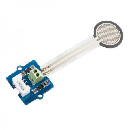 디바이스마트,MCU보드/전자키트 > 센서모듈 > 기압/무게/로드셀/Flex > 로드셀/무게/압력센서,Seeedstudio,Grove - Round Force Sensor (FSR402) [101020553],센서 끝에는 둥근 힘에 민감한 저항기가 있으며 가해지는 압력에 따라 달라짐 / 아날로그 출력