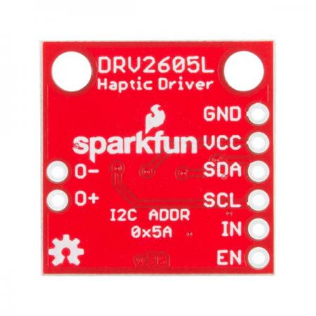 디바이스마트,MCU보드/전자키트 > 버튼/스위치/제어/RTC > 모터/모터컨트롤,SparkFun,SparkFun Haptic Motor Driver - DRV2605L [ROB-14538],두 가지 다른 유형의 모터인 ERM과 LRA를 구동 할수 있습니다.