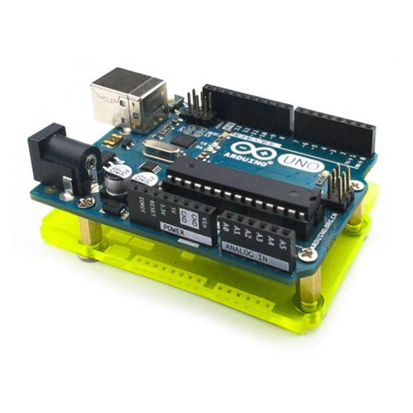 아두이노 우노 아크릴 고정판 Type B (YELLOW) [ARD080912]
