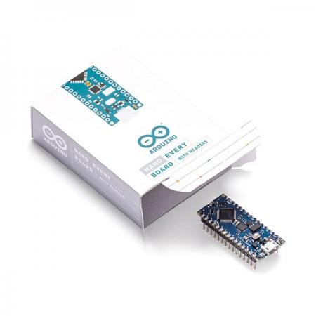 디바이스마트,오픈소스/코딩교육 > 아두이노 > 아두이노 정품 보드/쉴드/키트,아두이노,Arduino Nano Every with headers,ABX00033 / AVR ATMega4809, SAMD11 ARM Cortex M0+ 기반의 작고 강력한 아두이노 / 핀헤더 납땜버전
