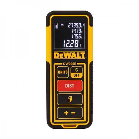 디바이스마트,계측기/측정공구 > 측정용 공구/장비 > 거리측정기,디월트,레이저 거리측정기 DW099E 30미터,레이저 거리측정기 30m / 거리,면적,부피 측정 가능