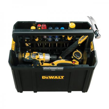 디바이스마트,공구함/작업대/엔클로저 > 공구함/부품함 > 이동공구함 > 디월트/스탠리 이동공구함,디월트,공구함 DWST17809 (티스텍),접이식 손잡이가 있어 이동이 용이한 공구함입니다
