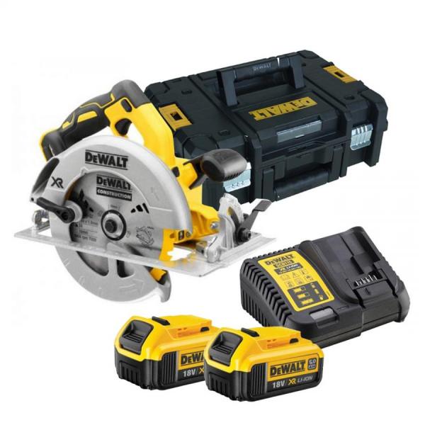 디바이스마트,수공구/전자공구/전동공구 > 전동/엔진공구 > 충전공구 > 충전원형톱/커터,디월트,충전 원형톱 DCS570P2 배터리2개 (18V/5.0A),디월트 / 유선 원형톱 동급의 파워와 절단깊이(64mm) 제공 / 브러시리스 모터의 강력한 파워와 높은 에너지 효율 / 18V (20V MAX)