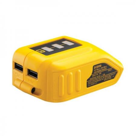 디바이스마트,수공구/전자공구/전동공구 > 전동/엔진공구 > 충전공구 > 충전기/배터리,디월트,충전 어댑터 DCB090,디월트 / 18V (20V MAX) / USB 충전배터리 어댑터 / 충전잔량이 표시되는 배터리 어댑터입니다 / 충전기
