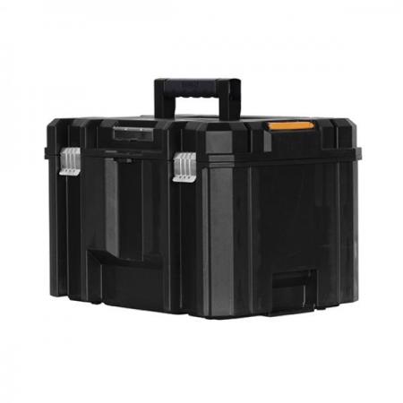 디바이스마트,공구함/작업대/엔클로저 > 공구함/부품함 > 이동공구함 > 디월트/스탠리 이동공구함,디월트,공구함 DWST17806 (티스텍),사이즈 : 440 x 301.5 x 332m / 23L / 6gal / 모듈형 결착방식