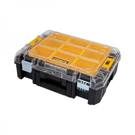 디바이스마트,공구함/작업대/엔클로저 > 공구함/부품함 > 이동공구함 > 디월트/스탠리 이동공구함,디월트,공구함 DWST17805 (티스텍),사이즈 : 440 x 145 x 332 / 6.3L / 1.6gal / 모듈형 결착 방식