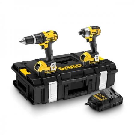 디바이스마트,수공구/전자공구/전동공구 > 전동/엔진공구 > 충전공구 > 충전멀티/콤보세트,디월트,충전 콤보 세트 DCK285M2 배터리2개 (18V/4.0A),디월트 / 18V 충전콤보세트 : 충전임팩드릴(DCF885N)+충전햄머드릴(DCD785N)