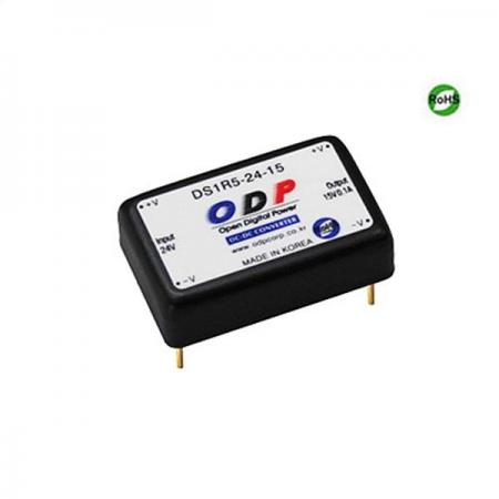 디바이스마트,전원/파워/배터리 > DC-DC 컨버터 모듈 > 강하형 모듈(실장) > 절연 스위칭 모듈,ODP,DS1R5-24-15,출력 채널 수 : Single / 출력 전력 : 1.5Watts / 입력 전압 : DC18V - DC32V / 출력 전압/전류 : DC15V/0.1A / 효율 (EFFICIENCY) : 75%