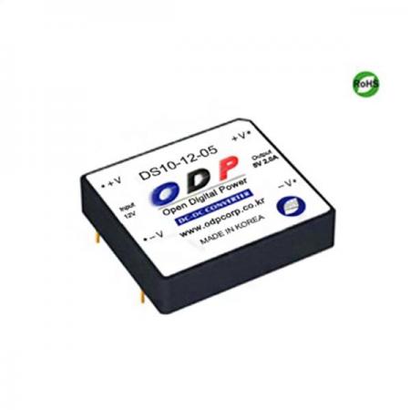 디바이스마트,전원/파워/배터리 > DC-DC 컨버터 모듈 > 강하형 모듈(실장) > 절연 스위칭 모듈,ODP,DS10-12-05,출력 채널 수 : Single / 출력 전력 : 10Watts / 입력 전압 : DC8.0V - DC16.5V / 출력 전압/전류 : DC5V/2.0A / 효율 (EFFICIENCY) : 82%