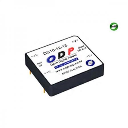 디바이스마트,전원/파워/배터리 > DC-DC 컨버터 모듈 > 승압형 모듈(실장, 절연 스위칭),ODP,DS10-12-15,출력 채널 수 : Single / 출력 전력 : 10.5Watts / 입력 전압 : DC8.0V - DC16.5V / 출력 전압/전류 : DC15V/0.7A / 효율 (EFFICIENCY) : 83%