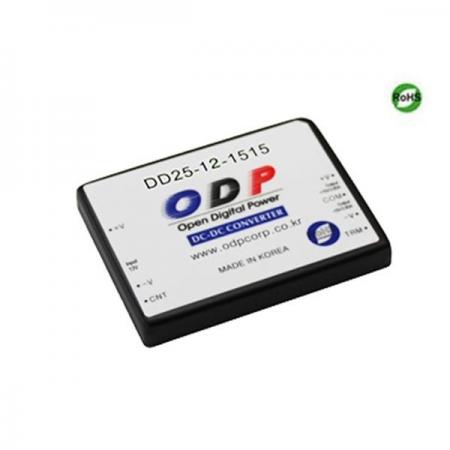 디바이스마트,전원/파워/배터리 > DC-DC 컨버터 모듈 > 강하형 모듈(실장) > 절연 스위칭 모듈,ODP,DD25-12-1515,출력 채널 수 : Dual / 출력 전력 : 25.5Watts / 입력 전압 : DC9.0V - DC18V / 출력 전압/전류 : DC±15V/0.85A / 효율 (EFFICIENCY) : 88%