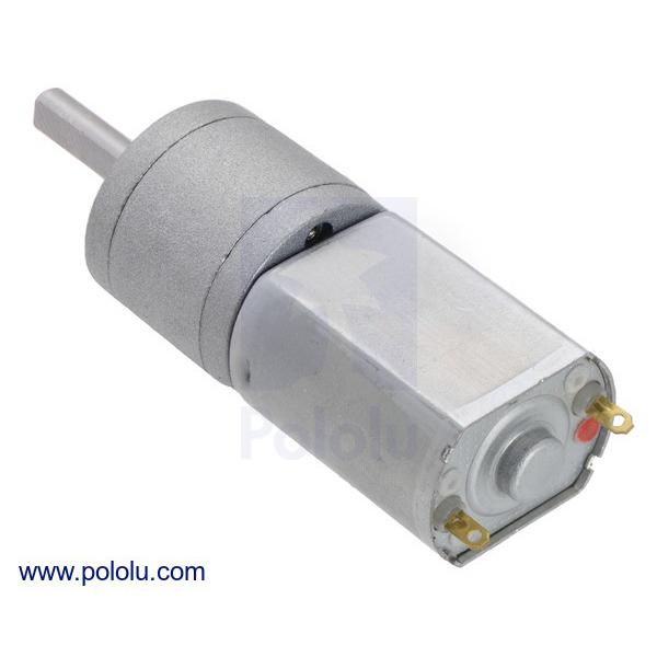 63:1 Metal Gearmotor 20Dx43L mm CB