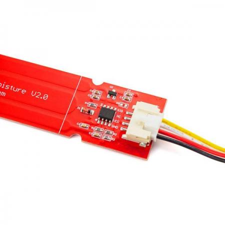 디바이스마트,MCU보드/전자키트 > 센서모듈 > 온도/습도 > 토양수분(토양습도)센서,ELECROW,Crowtail- 토양 습도 센서 [CMS00810C],토양  수분 감지 / 식물 모니터링 / 작동 전압 : 3.3V ~ 5V / 인터페이스 : PH2.0-4Pin / 사이즈 : 23mm X 102mm