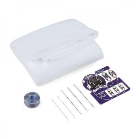 디바이스마트,,SparkFun,LilyPad E-Sewing ProtoSnap Kit [KIT-14528],E-Sewing ProtoSnap의 개별 부분은 미리 배선되어있어 재봉하기 전에 회로의 기능을 시험해 볼 수 있으며,또한 바늘 세트, 전도성 실 및 백색 펠트 견본이 포함 되었습니다.