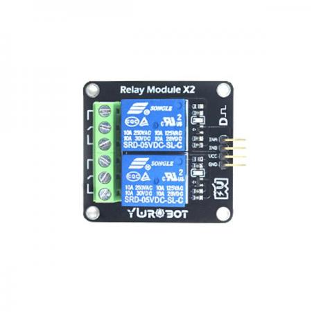 디바이스마트,MCU보드/전자키트 > 전원/신호/저장/응용 > 릴레이,YwRobot,아두이노 2채널 5V 릴레이 모듈 [ELB080036],Arduino high current relay module /전압 : 5V / 전력 용량 : AC 10A 250V / DC 10A 30V / 사이즈 : 4.5cm X 4.7cm