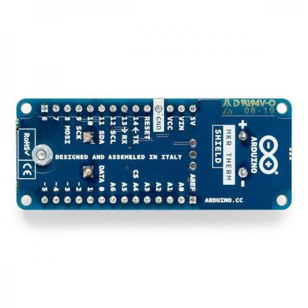디바이스마트,오픈소스/코딩교육 > 아두이노 > 아두이노 정품 보드/쉴드/키트,아두이노,Arduino MKR Therm Shield,ASX00012 / 정확하고, 더 넓은 범위의 온도 측정을 위한 아두이노 MKR 확장보드 / MAX31855 칩셋/ K TYPE 커넥터 호환 / 작동 전압 : 3.3V
