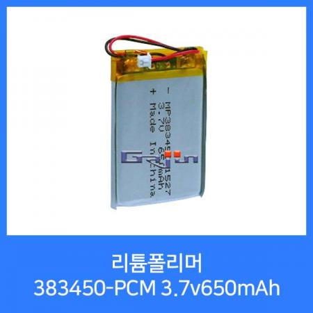 디바이스마트,전원/파워/배터리 > 배터리/배터리홀더 > 배터리팩 Pack > 리튬폴리머 Li-Po,가진배터리,Maxpower MP383450-PCM(3.7v 650mAh)C51021RB,리튬폴리머배터리 / 정격전압 3.7 v / 용량 650 mAh