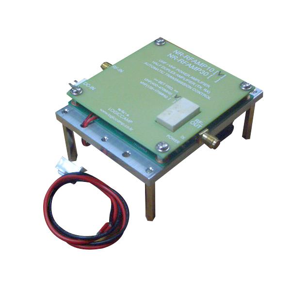 400-470MHz 대역 무선 증폭기 5W (최대 10W) (송/수신기용, 팬(FAN)장착) (NR-RFAMP10UF)