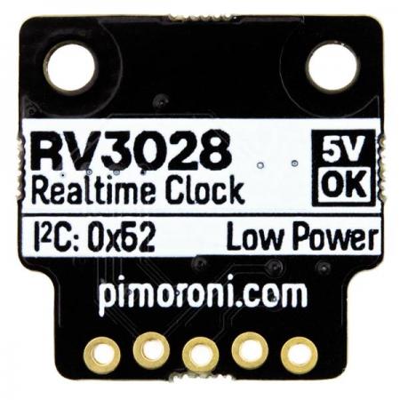 디바이스마트,MCU보드/전자키트 > 버튼/스위치/제어/RTC > RTC/타이머,Pimoroni,RV3028 Real-Time Clock (RTC) Breakout [PIM449],Raspberry Pi , Arduino 호환 / RV3028 실시간 클록 (RTC) / 초저전력 (~ 100nA의 일반적인 전류 소모) / 전압 : 3.3V , 5V / I2C 인터페이스 (주소 0x52)