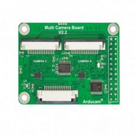 디바이스마트,MCU보드/전자키트 > 카메라/비디오 > 일반카메라,ArduCAM,라즈베리파이 8MP RPI Multi Camera Board [B012001],Raspberry Pi 멀티 카메라 어댑터 V2.1 모듈 / 4개의 라즈베리 파이 카메라 모듈 장착 가능 / 5MP OV5647 및 8MP IMX219 Pi 카메라 지원