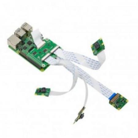 디바이스마트,MCU보드/전자키트 > 카메라/비디오 > 일반카메라,ArduCAM,라즈베리파이 8MP RPI Multi Camera Board [B012001],Raspberry Pi 멀티 카메라 어댑터 V2.1 모듈 / 4개의 라즈베리 파이 카메라 모듈 장착 가능 / 5MP OV5647 및 8MP IMX219 Pi 카메라 지원
