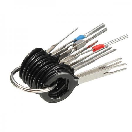 디바이스마트,수공구/전자공구/전동공구 > 전자공구 > 핀셋/IC흡착기/핀제거 > 핀제거/핀추출,SZH,자동차 배선 커넥터 핀 뽑기 도구 11종 [SZH-PINETC005],콘넥터 터미널 제거 도구 키트. 커넥터 안쪽의 핀을  손상시키지 않으면서 쉽게 추출할 수 있게 해줍니다.