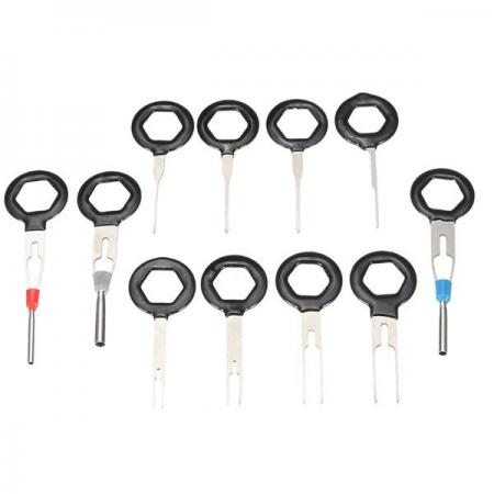 디바이스마트,수공구/전자공구/전동공구 > 전자공구 > 핀셋/IC흡착기/핀제거 > 핀제거/핀추출,SZH,자동차 배선 커넥터 핀 뽑기 도구 11종 [SZH-PINETC005],콘넥터 터미널 제거 도구 키트. 커넥터 안쪽의 핀을  손상시키지 않으면서 쉽게 추출할 수 있게 해줍니다.