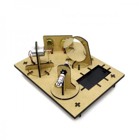 디바이스마트,MCU보드/전자키트 > 교육용키트/로봇 > 교육용키트 > 재미있는키트/기타,스터디랜드,가변저항 레이저 빔 1명 set,레이저 포인터를 이용한 가변저항 레이저 빔