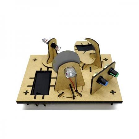 디바이스마트,MCU보드/전자키트 > 교육용키트/로봇 > 교육용키트 > 재미있는키트/기타,스터디랜드,가변저항 레이저 빔 1명 set,레이저 포인터를 이용한 가변저항 레이저 빔