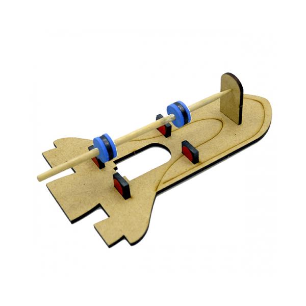 공중부양 우주선 4명 set