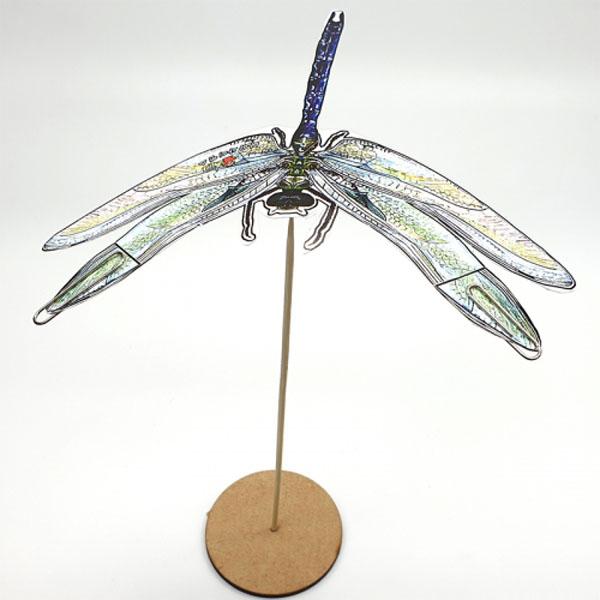 균형잡는 잠자리 10명 set