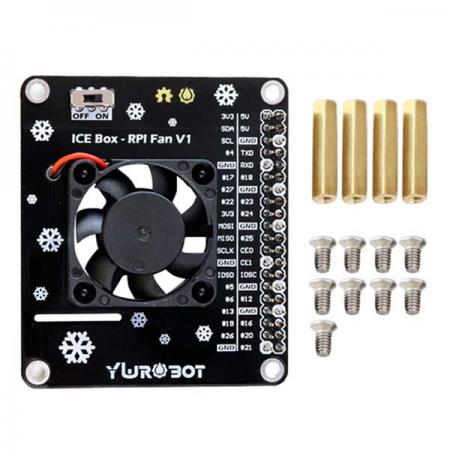 디바이스마트,오픈소스/코딩교육 > 라즈베리파이 > 라즈베리파이 확장보드/HAT,YwRobot,라즈베리파이4 GPIO 식별 LED 쿨러 - Green [RPI090012],라즈베리파이에 장착하여 사용하는 GPIO식별 & 쿨링 & LED 기능의 제품 / 장착 가능 모델 : 라즈베리파이 4B / 3B+ / 3B / 3A+ / 녹색 LED